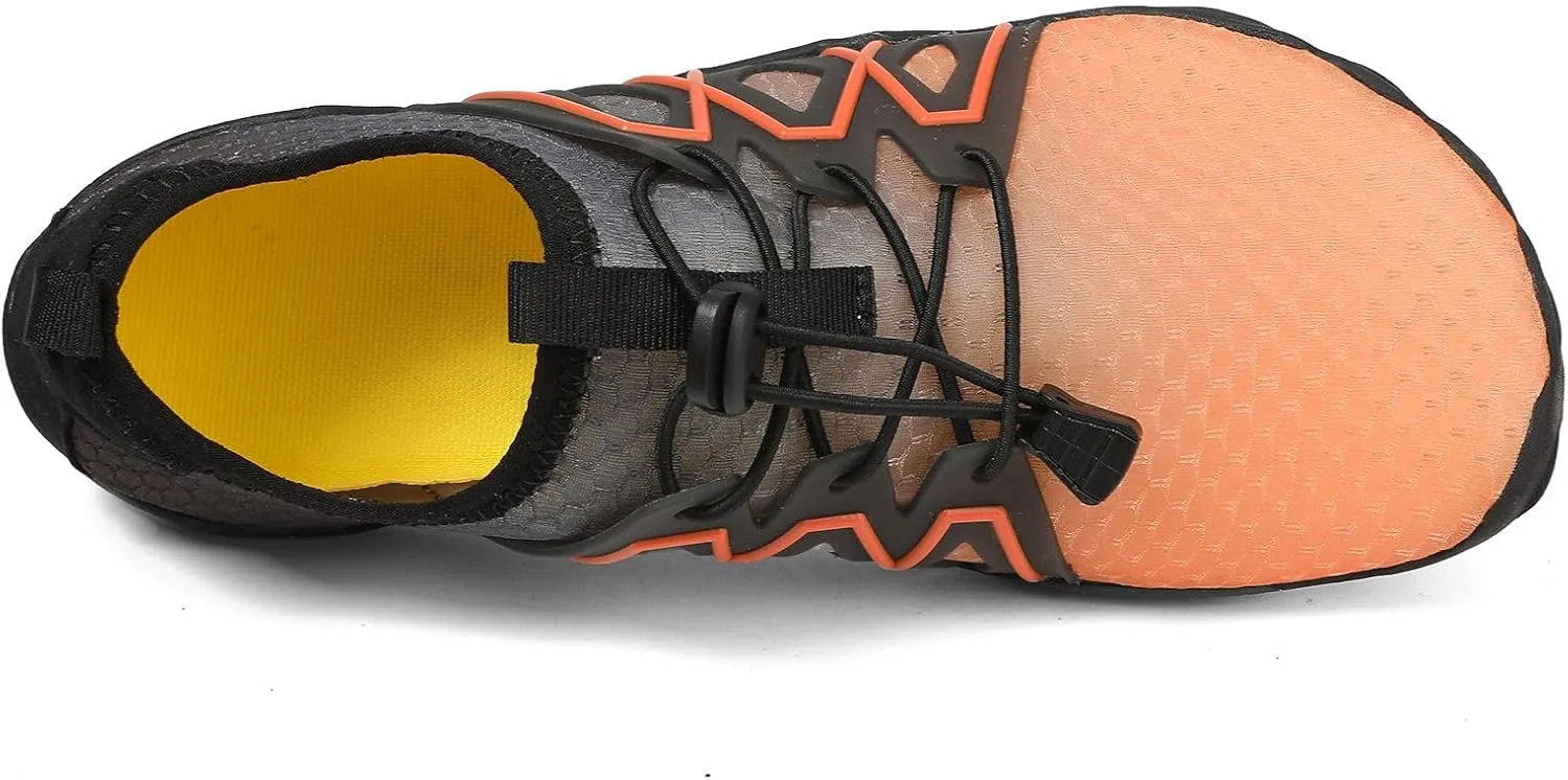 Athletic Hiking Water Shoes Womens Mens Lightweight Hike Barefoot Footwear Barefoot Water Hiking Shoe Wide Toe Box Sneakers Healthy & Non-Slip Barefoot Shoes Unisex Gym Workout Running Shoe