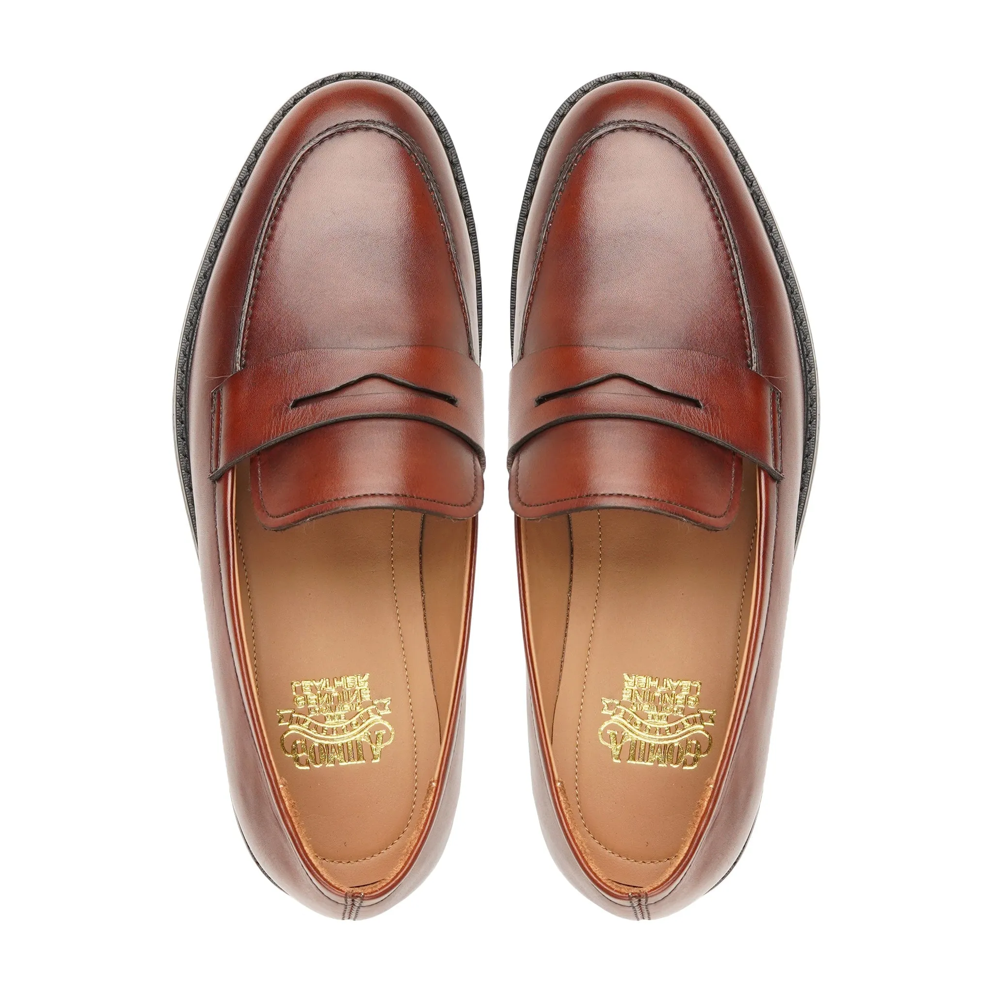 Martin - Men's Oxblood Calf Leather Loafer