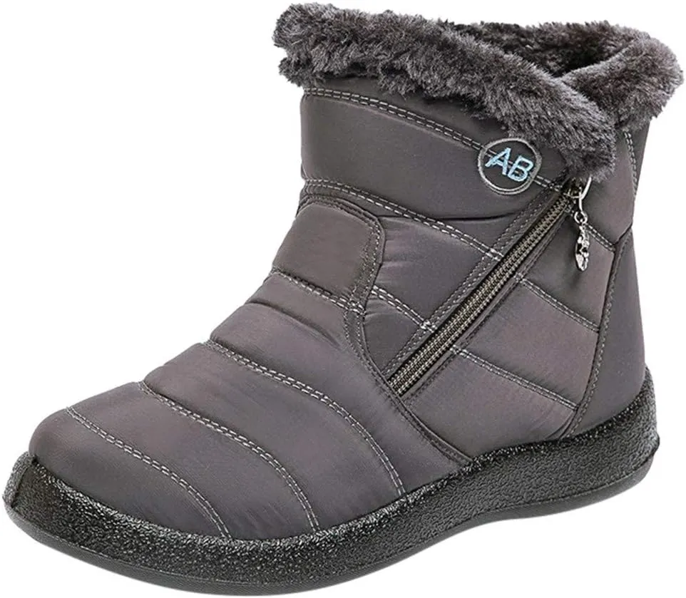 SBGMoSJ Winter Boots for Women Knee High Cowgirl Waterproof Womens Winter Boots Size 12 Winter Boots for Women Ankle Booties Sexy Winter Boots Womens Size 8.5 Botas Contra El Agua Para Mujeres