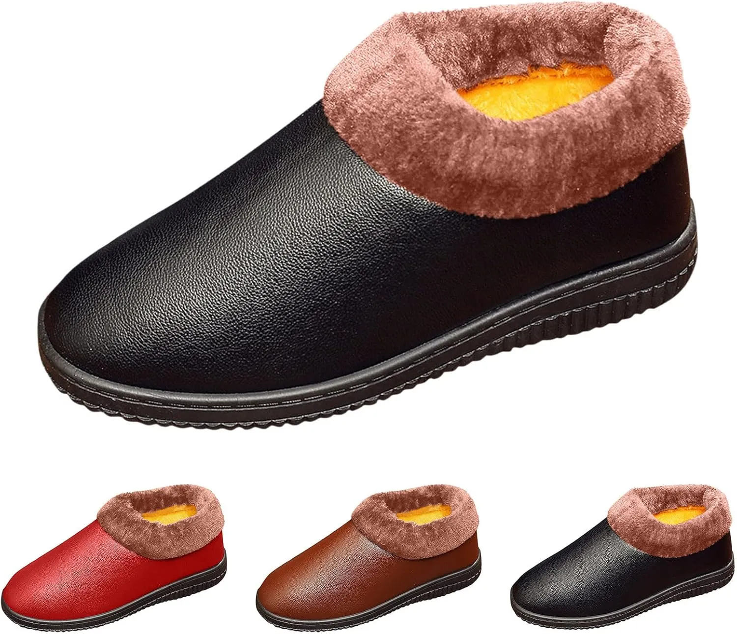 Winter Ankle Boots for Women Waterproof Snow Size 11 Womens Waterproof Snow Boots Women's Boots Winter Waterproof Winter Womens Boots Slip on Botas Para El Invierno De Mujeres
