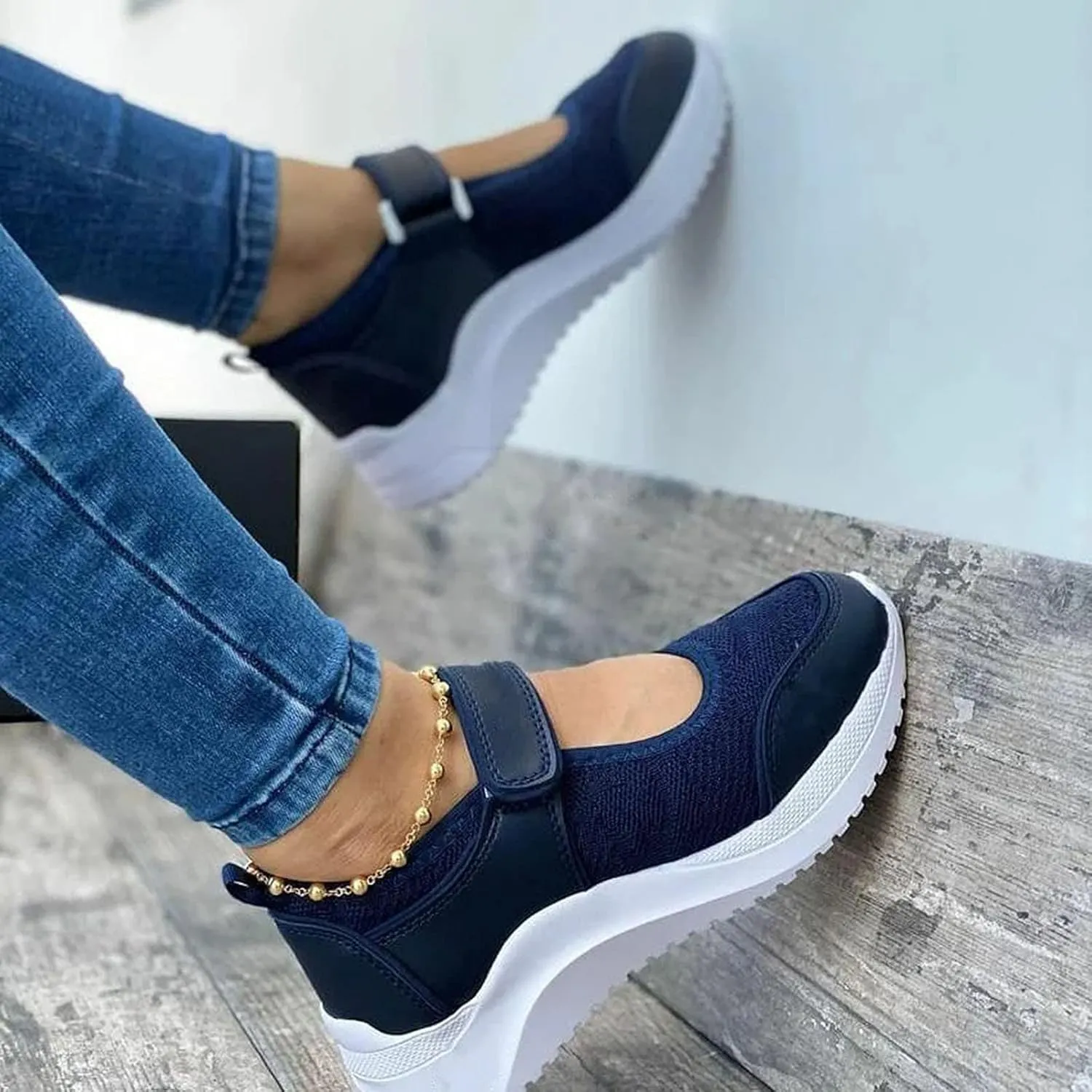 Womens Wide Casual Shoes Zapatos De Mujer De Vestir Elegantes De Plataforma Comodos Hiking Shoes Women Size 12 Womens Fashion Sneakers Platform Women Orthopedic Sneakers Walking Shoes
