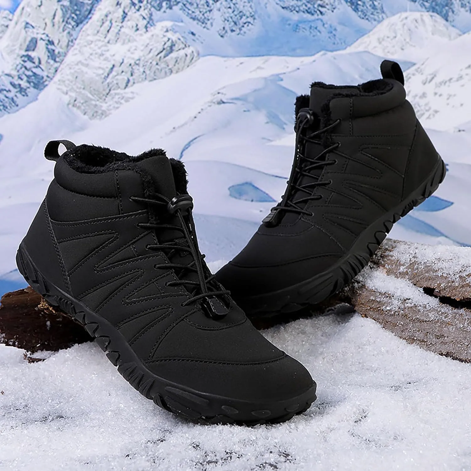 Work Boots for Men Slip On Hiking Sneakers Shoes Slip On Women Workout Shoes Composite Toe Outdoor Booties Waterproof Breathable Lightweight Hike Grounded Footwear